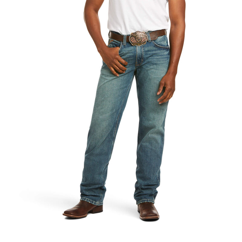 Ariat Jeans Herren - M3 Loose Legacy Stackable Straight Leg Blau ( QENVH-0197 )